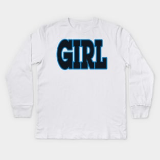 Carolina GIRL!!! Kids Long Sleeve T-Shirt